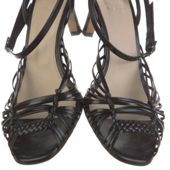 Theory Leather Slingback Sandals - Picture 5 of 5